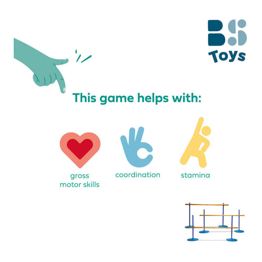 Bs toys spel horden en limbo, set van 3