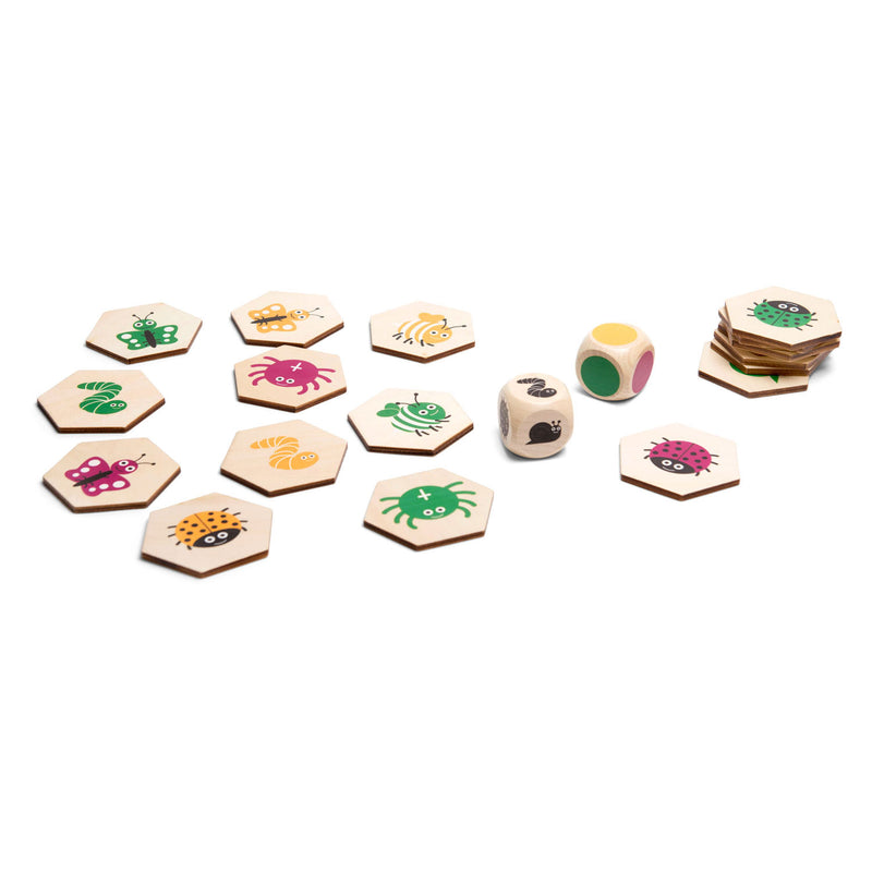 Load image into Gallery viewer, Bs toys houten beestjes zoekspel, 20dlg.
