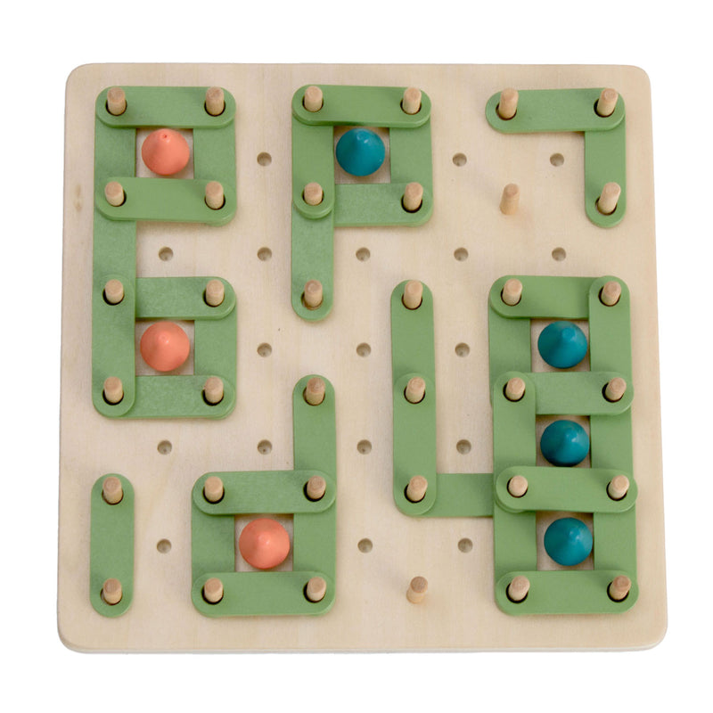 Load image into Gallery viewer, Bs toys dots boxes houten spel
