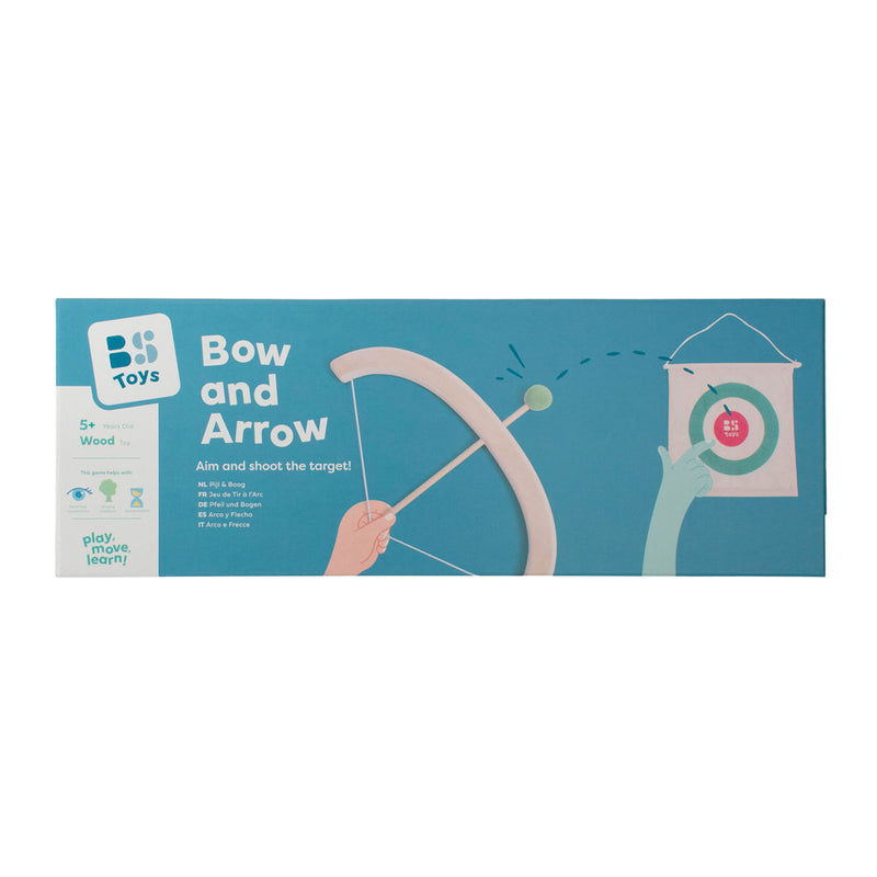 Load image into Gallery viewer, Bs toys pijl en boog set met doelwit, 4dlg.
