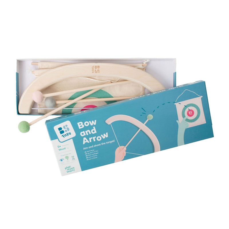Load image into Gallery viewer, Bs toys pijl en boog set met doelwit, 4dlg.
