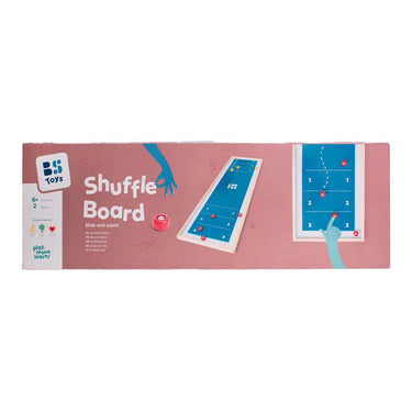 Bs toys shuffleboard met 8 schijven - 2 spelers
