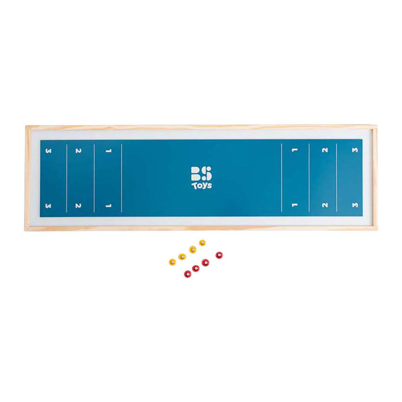 Load image into Gallery viewer, Bs toys shuffleboard met 8 schijven - 2 spelers
