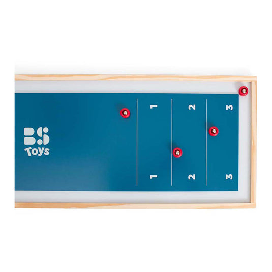 Bs toys shuffleboard met 8 schijven - 2 spelers