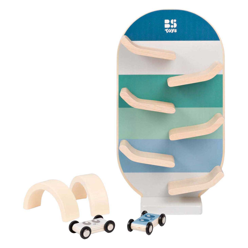 Load image into Gallery viewer, Bs toys houten autobaan set - 3dlg.
