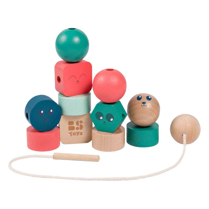 Load image into Gallery viewer, Bs toys houten kralen junior - 13dlg.
