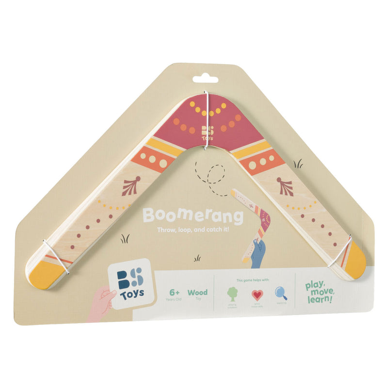 Load image into Gallery viewer, Bs toys – boemerang – buitenspeelgoed – fsc houten boemerang – vanaf 8 jaar
