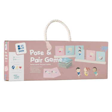 Bs toys – poseer combineer spel – bordspel – kaarten nadoen matchen – vanaf 4 jaar
