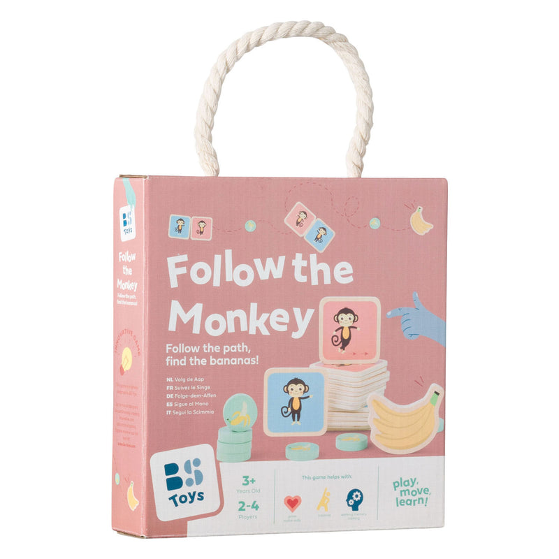 Load image into Gallery viewer, Bs toys – volg de aap – actief leer- en kaartspel – vanaf 3 jaar
