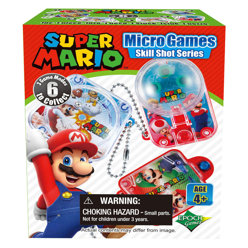 Load image into Gallery viewer, Epoch games super mario micro games skill shot series sleutelhanger
