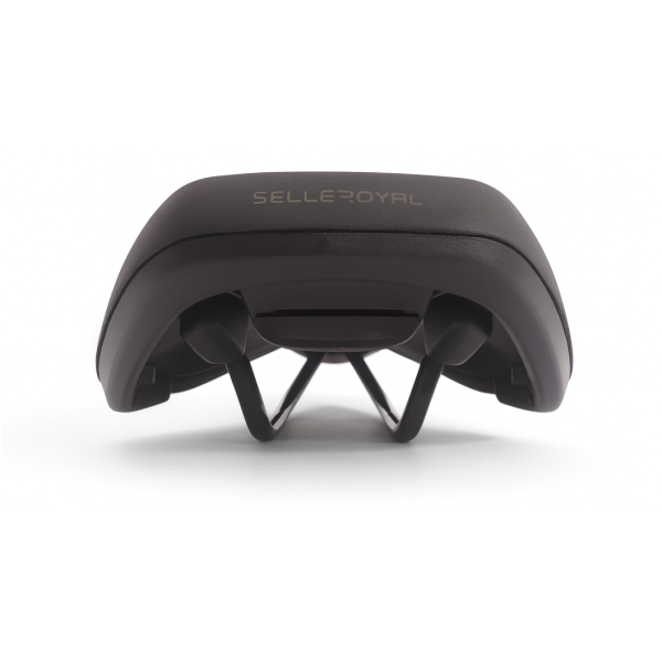 Load image into Gallery viewer, Selleroyal fietszadel selle royal vivo athletic - zwart (werkplaatsverpakking)
