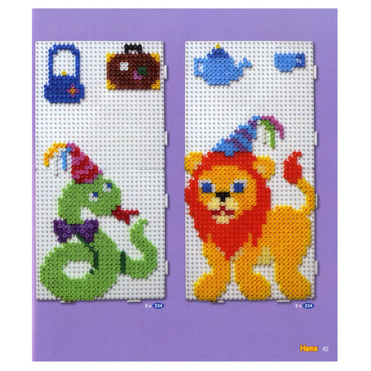 Hama midi strijkkralen inspiration boekje, nr. 12