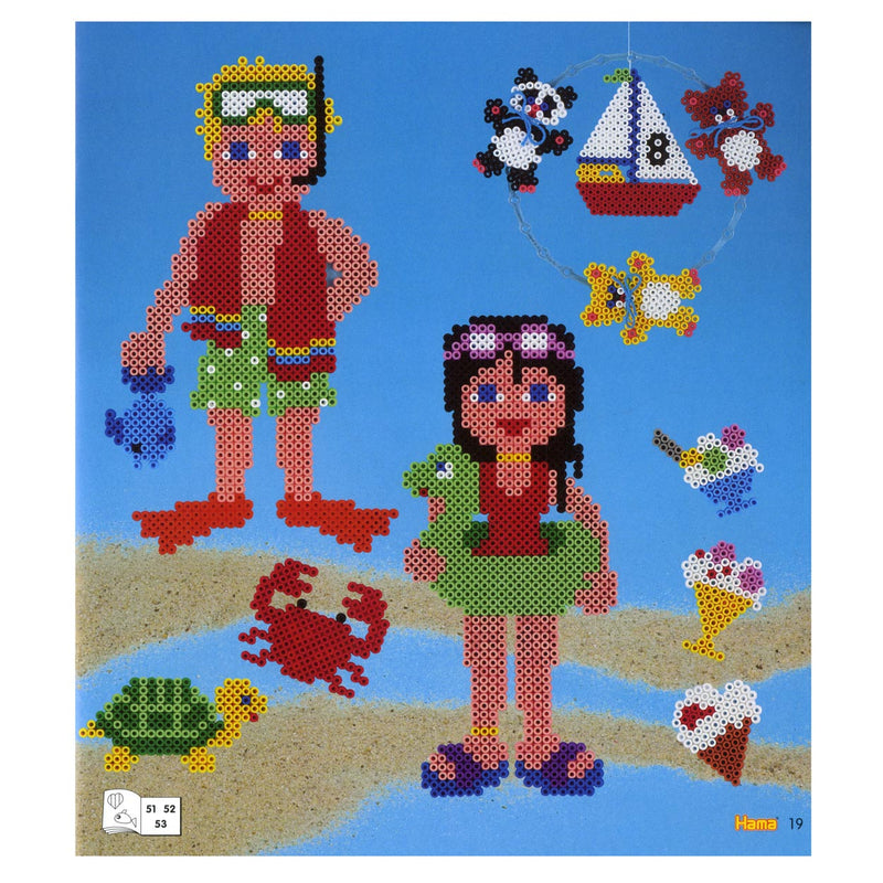 Load image into Gallery viewer, Hama strijkkralen voorbeeldenboekje 'nummer 10'
