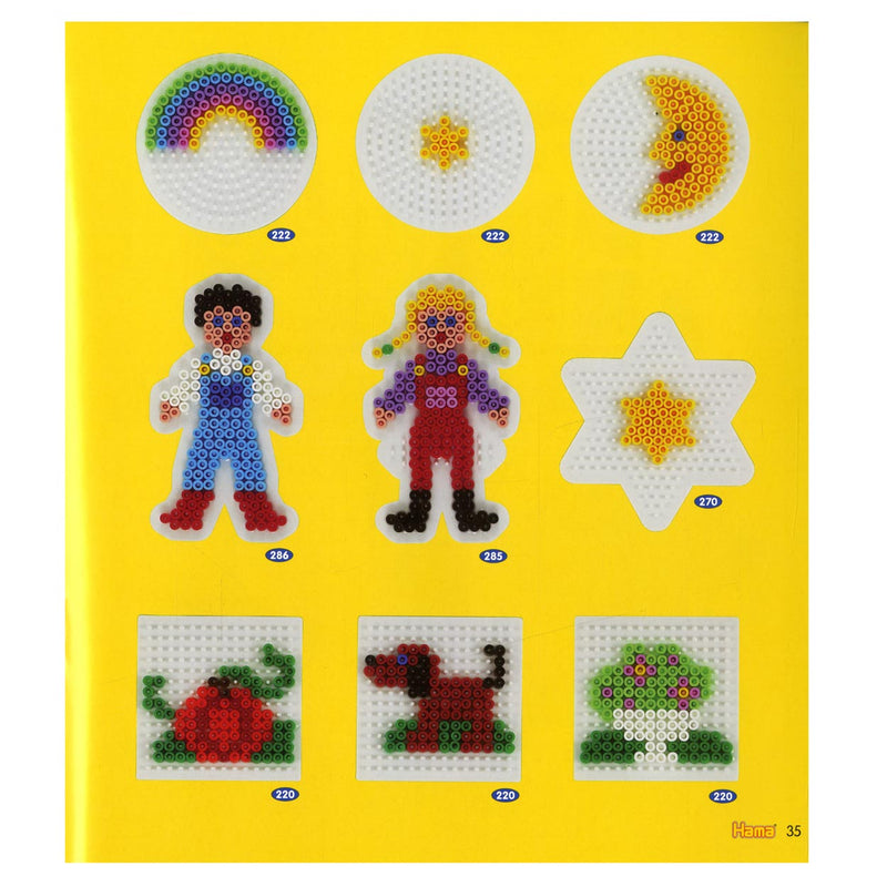 Load image into Gallery viewer, Hama strijkkralen voorbeeldenboekje 'nummer 10'
