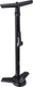 Bbb cycling airsteel fietspomp met drukmeter - vloerpomp racefiets en mountainbike - voetpomp extra lang 11 bar - zwart - bfp-27