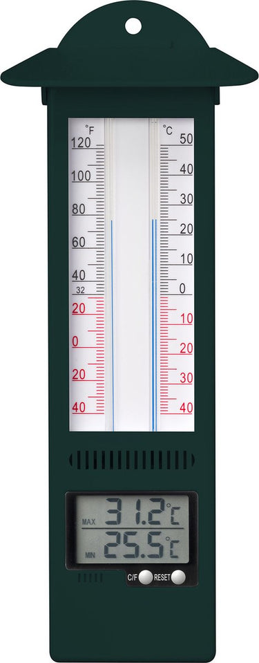 Nature - muurthermometer - min-max - digitaal - thermometer