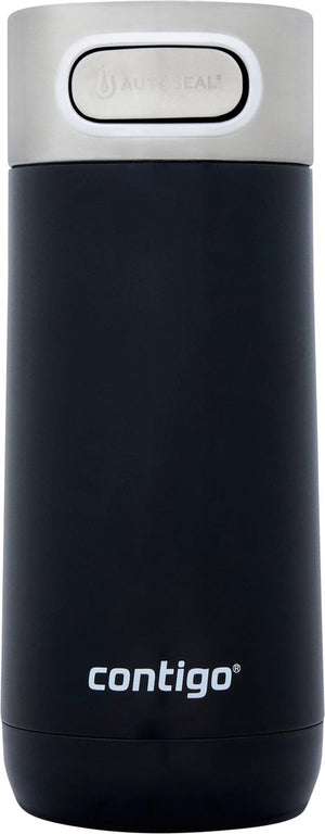 Contigo luxe autoseal thermosbeker, roestvrijstalen beker-to-go, isoleerfles, lekvrij, koffiebeker-to-go, vaatwasserbestendig, isoleerbeker met easy-clean-deksel, bpa-vrij, 360 ml | licorice