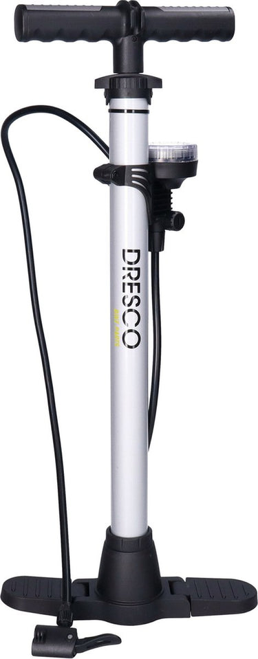 Dresco fietspomp - manometer – zwart