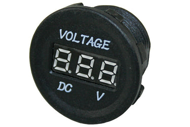 Power line voltmeter inbouw