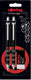 Rotring tikky vulpotlood-, balpen- en gomset | grafiet hb, 0,5 mm potlood | pen met medium punt | zwarte huls | lichtgewicht met rubberen grip