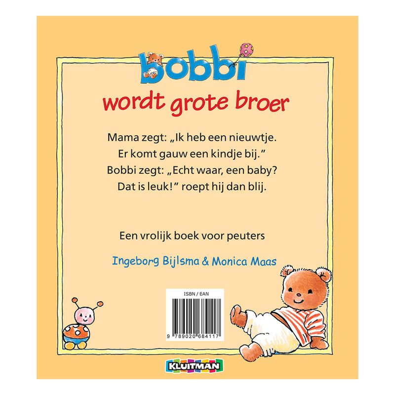 Load image into Gallery viewer, Uitgeverij kluitman bobbi wordt grote broer
