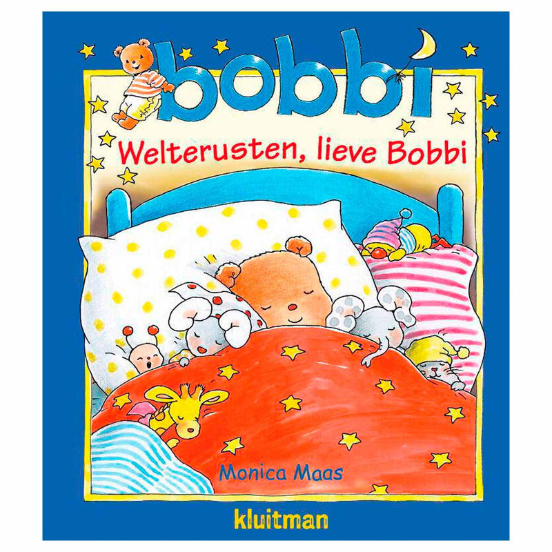 Load image into Gallery viewer, Uitgeverij Kluitman Welterusten, lieve Bobbi met Knuffeldoek
