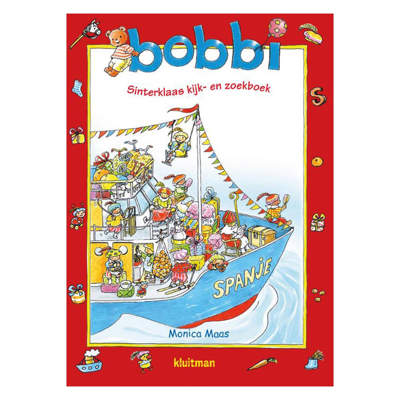 Load image into Gallery viewer, Uitgeverij kluitman bobbi sinterklaas kijk- en zoekboek
