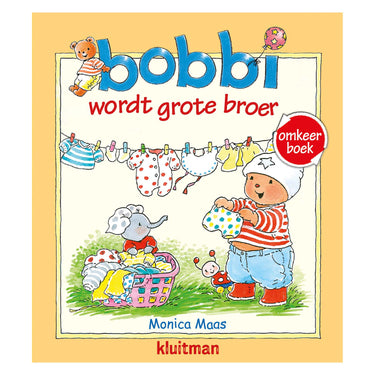 Uitgeverij kluitman bobbi omkeerboek - wordt grote broer en de baby