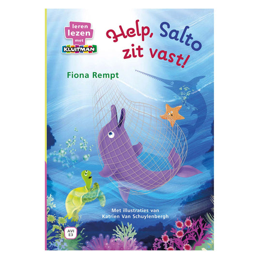 Uitgeverij kluitman help, salto zit vast! - avi-e3