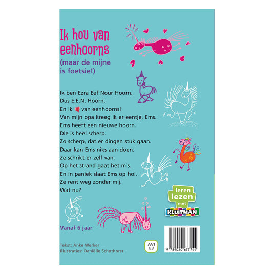 Kluitman ik hou van eenhoorns