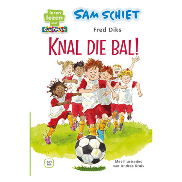 Uitgeverij kluitman sam schiet - knal die bal! avi-m4