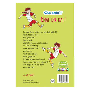 Uitgeverij kluitman sam schiet - knal die bal! avi-m4