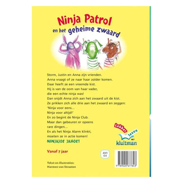 Kluitman ninja patrol en het geheime zwaard avi-e4