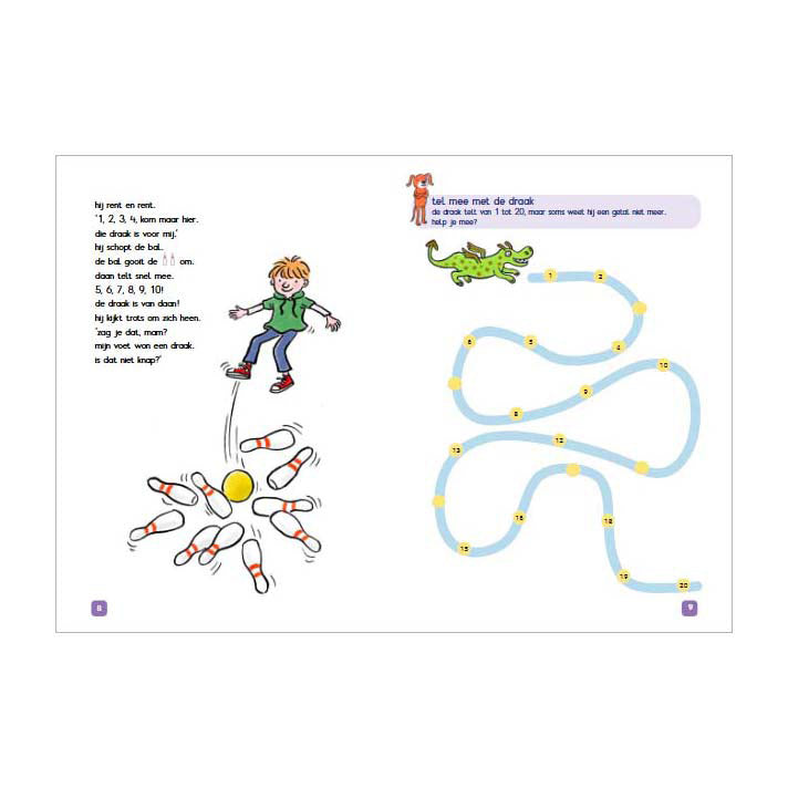 Load image into Gallery viewer, Uitgeverij kluitman leren rekenen met kluitman - rekenen is leuk!
