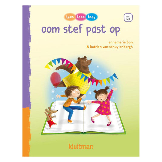 Uitgeverij kluitman lees lees lees oom stef past op (avi-m3)