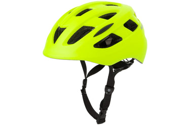 Agu civick - urban helm - fietshelm - e-bike helm - met led-achterlicht - 16 ventilatiegaten - in-mold - verstelbaar direct-dial - unisex - zwart - 54-58cm