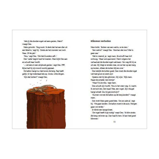 Load image into Gallery viewer, Uitgeverij kluitman dex durfal - het geheim van de dondervogel - avi e4
