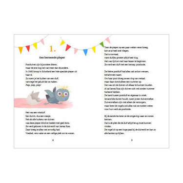 Uitgeverij kluitman winkie, de stoere postduif