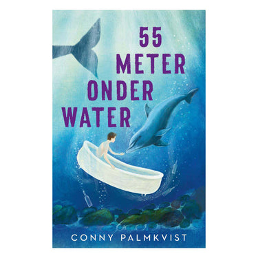Uitgeverij kluitman 55 meter onder water