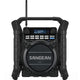 Sangean u-4 dbt+ radio zwart