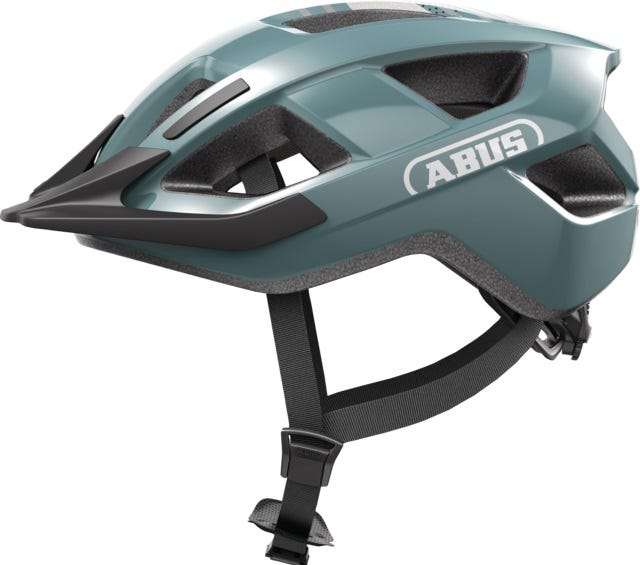 Load image into Gallery viewer, Abus fietshelm aduro 3.0 glacier blue l - 58-62 cm - blauw - geschikt voor gebruik op elektrische fietsen - stadsfietsen - 320 g
