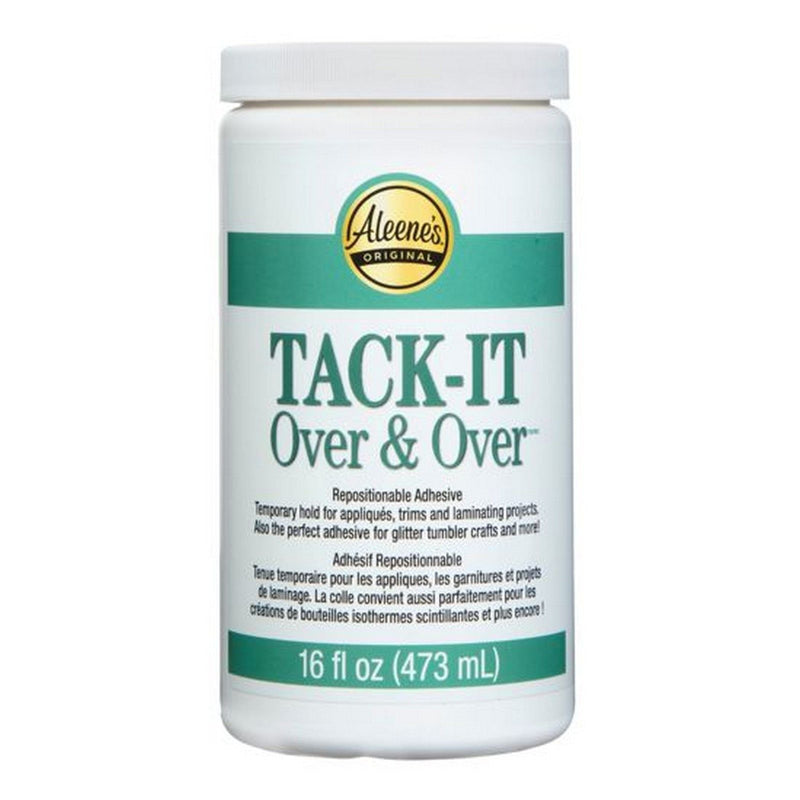 Load image into Gallery viewer, Aleene's • tack-it over over repositionable adhesive 16 fl. oz. jar
