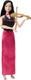 Barbie violiste - met roze rok - pop