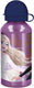Stor disney's frozen ii aluminium drinkfles - 400 ml - lichtgewicht – lekvrije schroefdop – drinkfles voor kinderen – paars donkerblauw