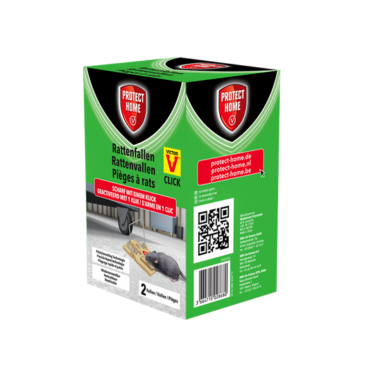 Pro-tect 1066345 - val ratten plastic 2 stuks | 2 stuks