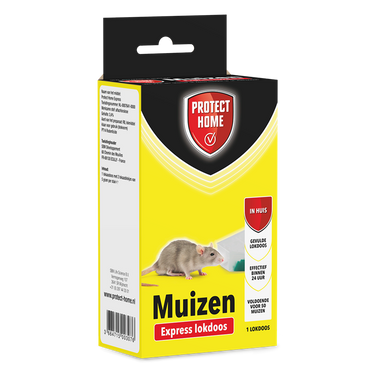 Pro-tect 1066306 - express muizenmiddel 1 stuk | 2 stuks