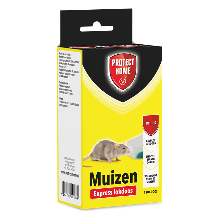 Load image into Gallery viewer, Pro-tect 1066306 - express muizenmiddel 1 stuk | 2 stuks
