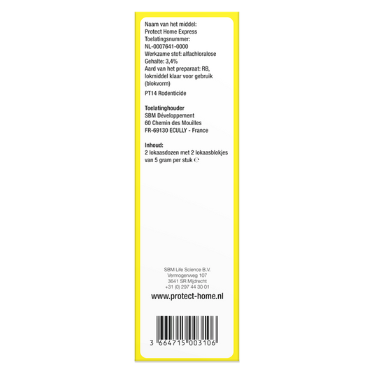 Pro-tect 1066307 - express muizenmiddel 2 stuks | 2 stuks