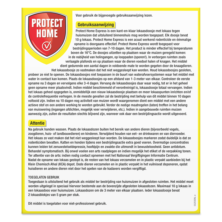 Load image into Gallery viewer, Pro-tect 1066307 - express muizenmiddel 2 stuks | 2 stuks
