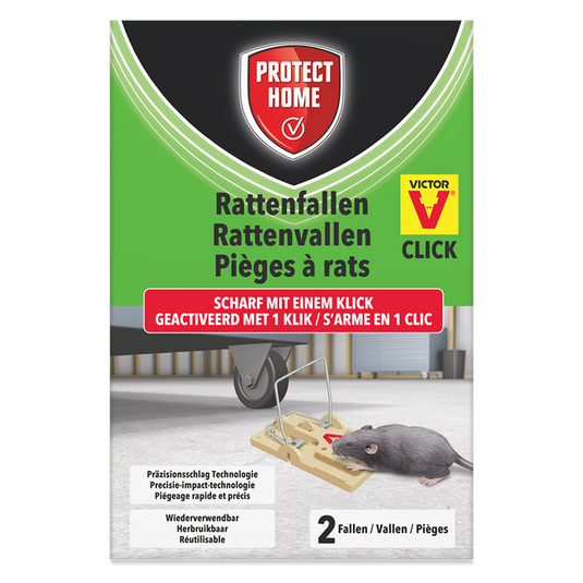 Pro-tect 1066345 - val ratten plastic 2 stuks | 2 stuks